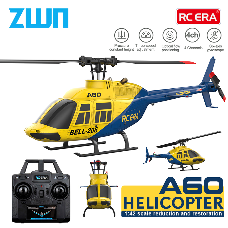 Rc Helicopter Large - A60 RC Hubschrauber 2,4G 6-Aixs Gyroskop