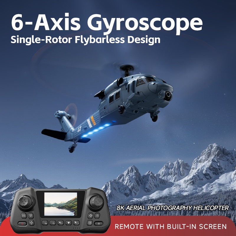 8K Flybarless Optischer Fluss  – Rc Helicopter Large Bewertung und Preis